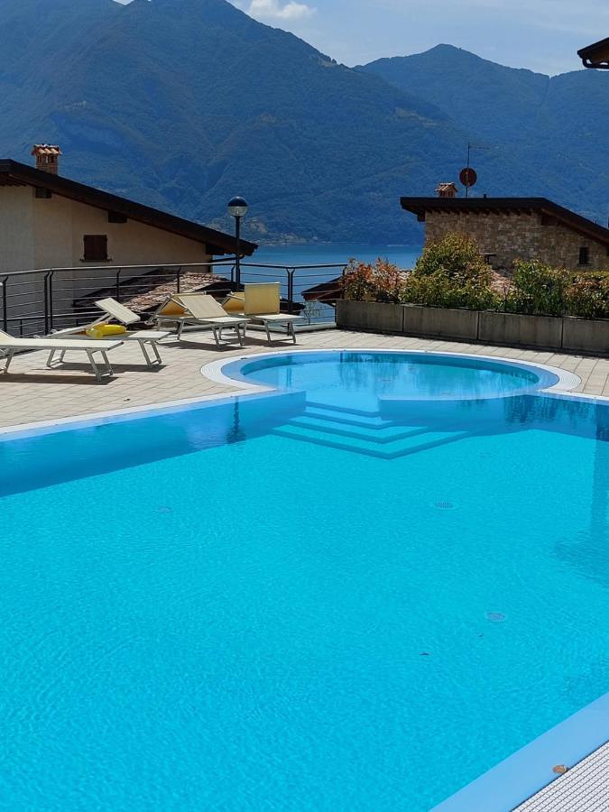 Iseo Lake Villa Con Vista Lago E Piscina Costa Volpino Εξωτερικό φωτογραφία