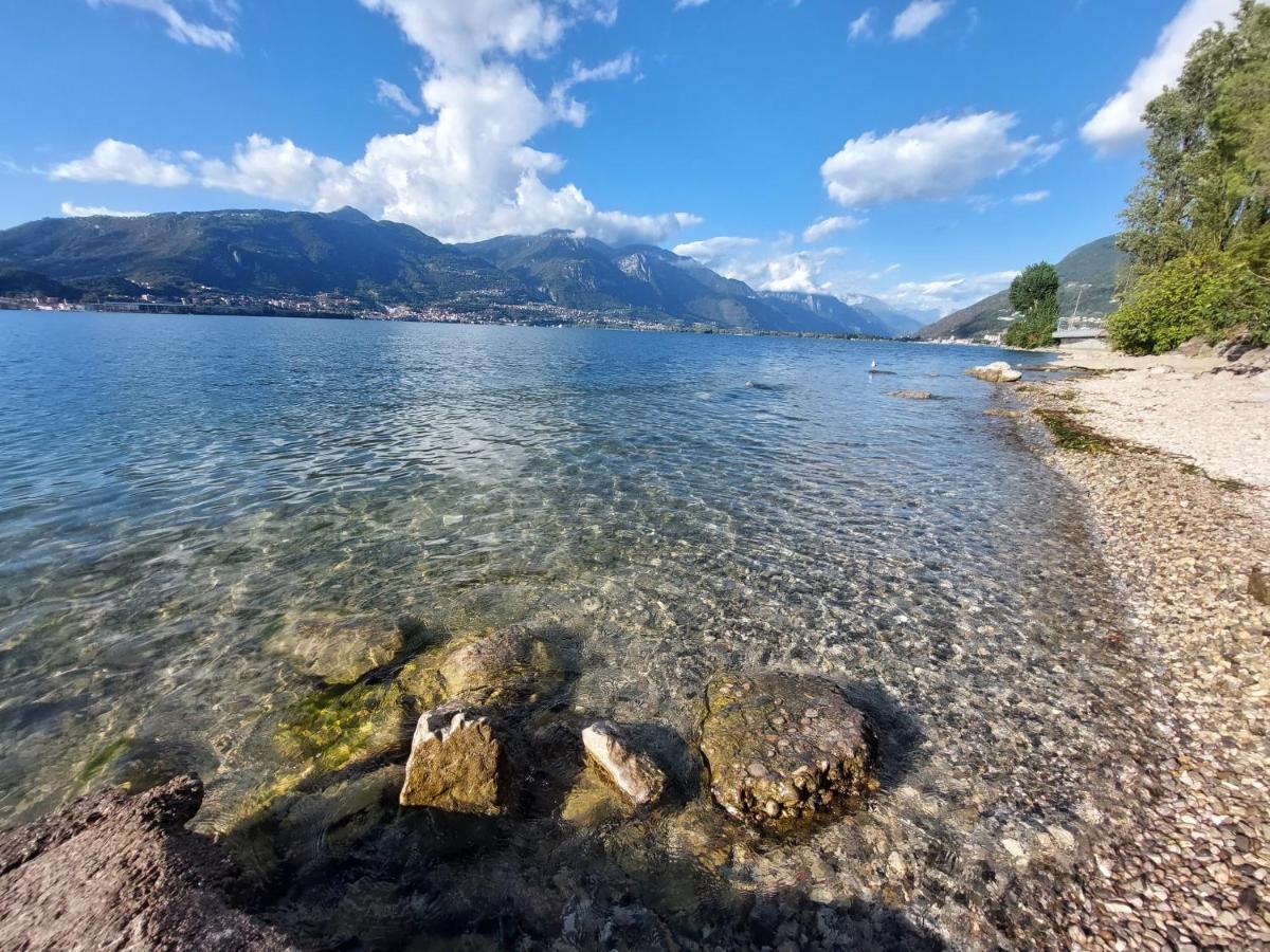 Iseo Lake Villa Con Vista Lago E Piscina Costa Volpino Εξωτερικό φωτογραφία