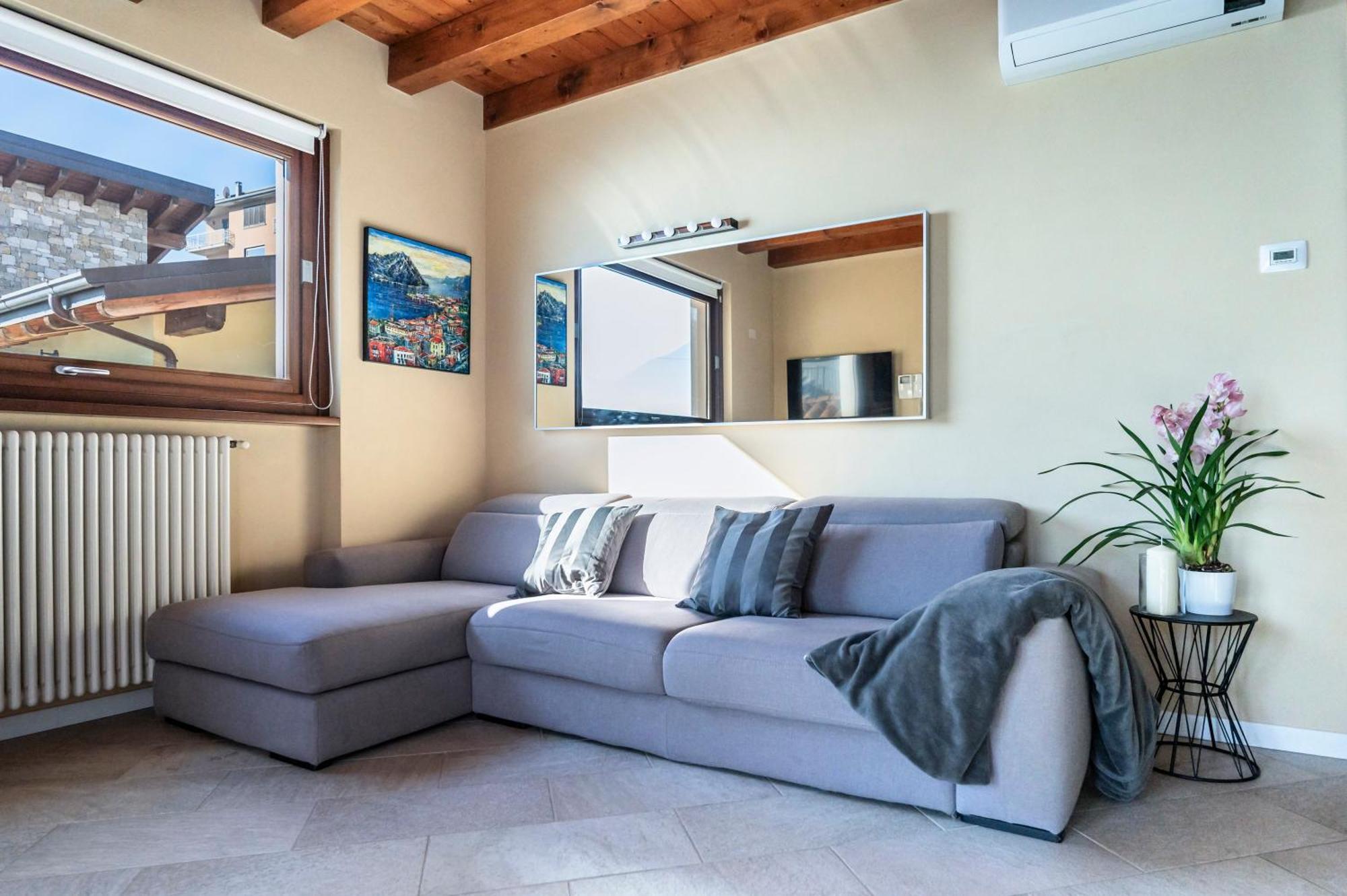 Iseo Lake Villa Con Vista Lago E Piscina Costa Volpino Εξωτερικό φωτογραφία